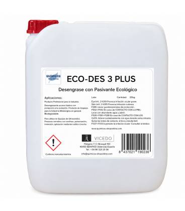ECODES 3P Desengrasante con Pasivante