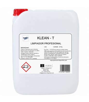 KLEAN T Elimina Tintas Impresión