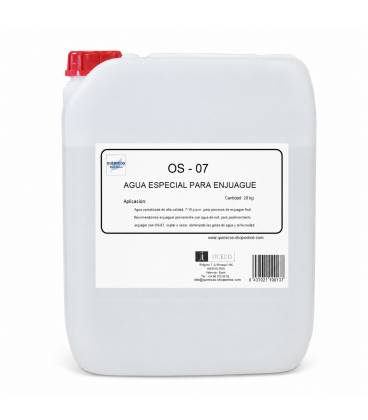 AGUA Desionizada OS-07