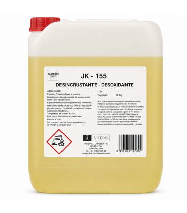 JK - 155 Desoxidante y Desincrustante de Cal Concentrado 