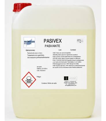 PASIVEX Antioxidante Pasivante concentrado para Acero y Hierro 