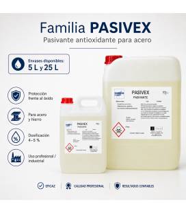 PASIVEX Antioxidante Pasivante para Acero y Hierro 