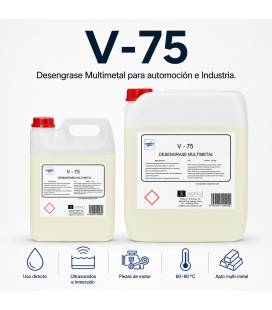 V-75 Desengrasante Multimetal para Ultrasonidos
