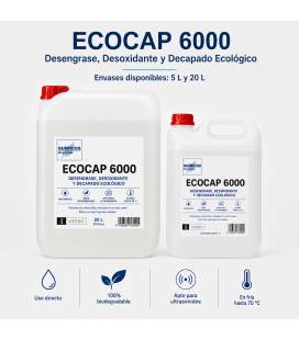 ECOCAP 6000 Desoxidante-Decapante para Ultrasonidos.