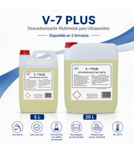 V - 7 PLUS Descarbonizante para Ultrasonidos 