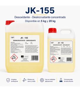 JK - 155 Desoxidante y Desincrustante de Cal Concentrado 