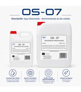 AGUA Desionizada OS-07